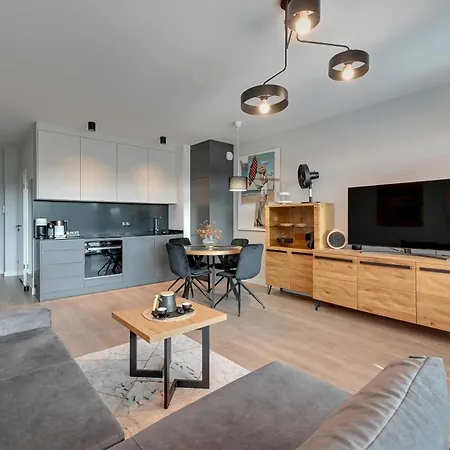 Apartment Scala Center & Parking By Downtown Gdansk
